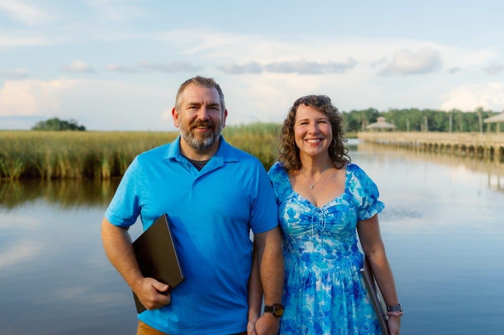 Anna and Bryan Cirlot, founders of Salt Marsh Digital